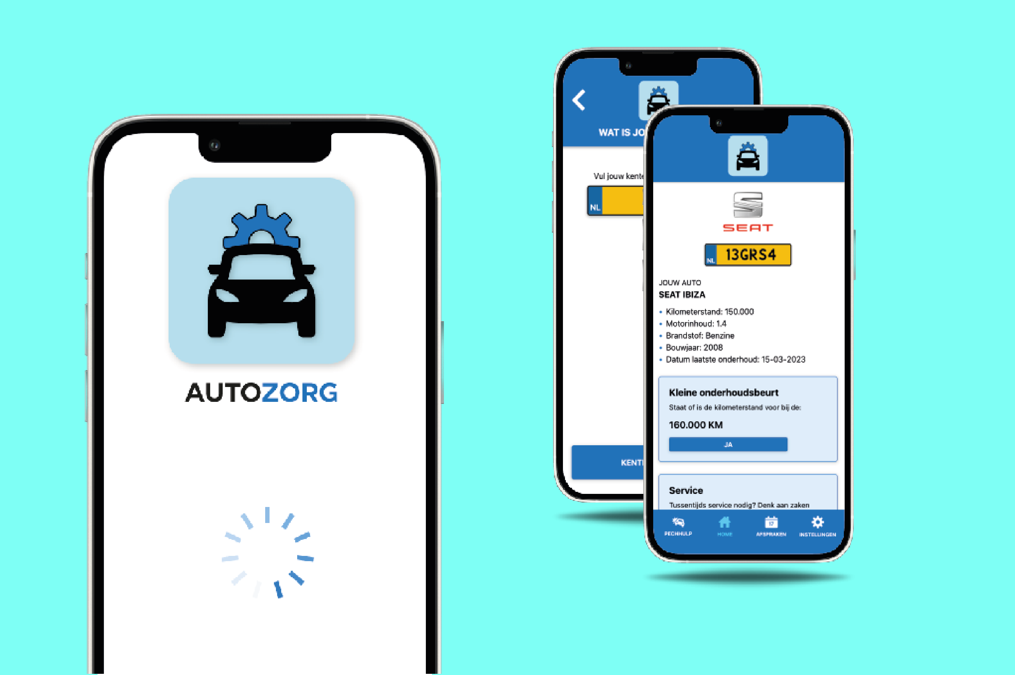 Website van Afstudeerproject AutoZorg