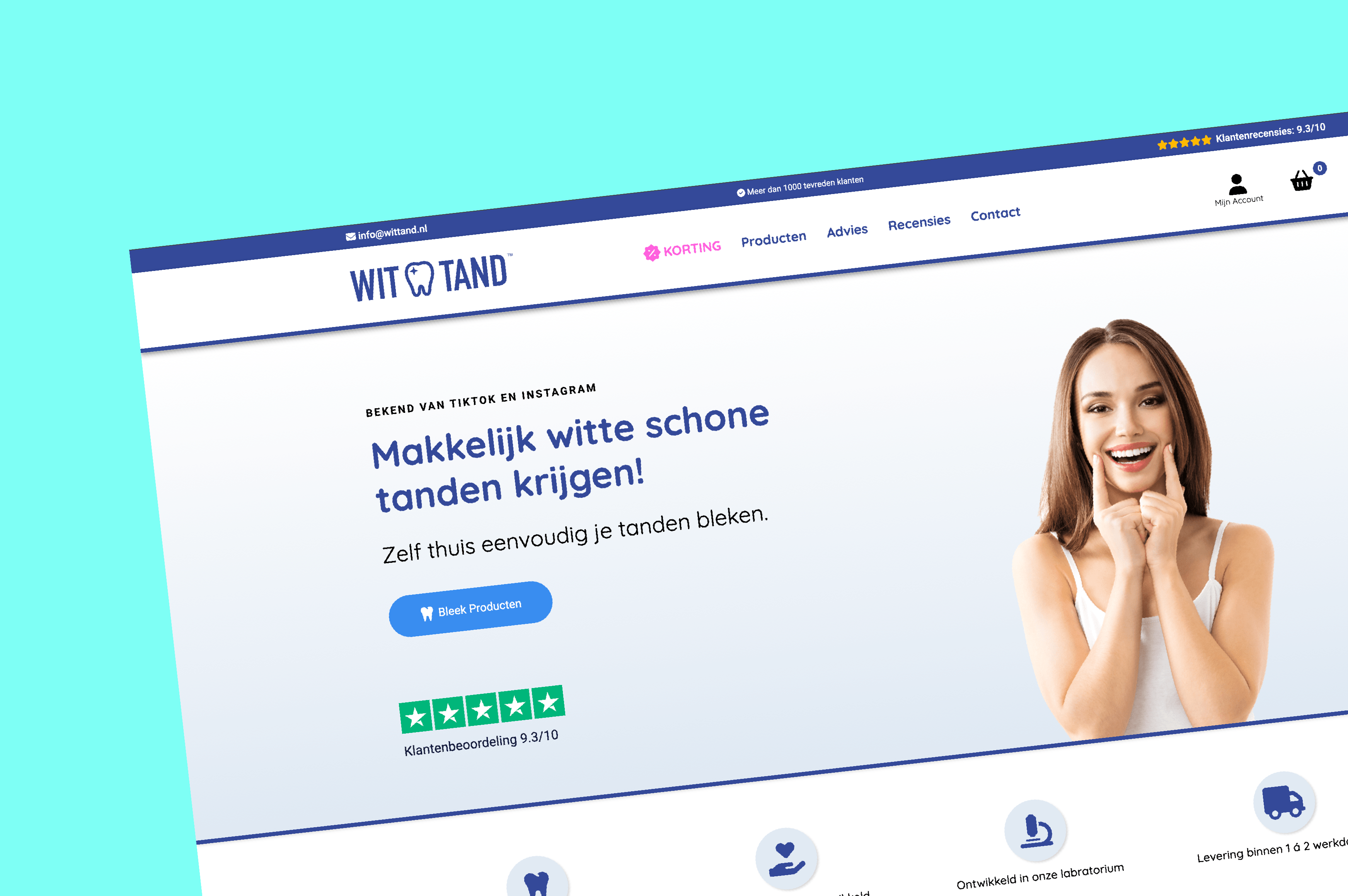 Website van WitTand.nl